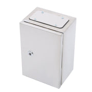 DURAFORCE 12x8x6" Stainless Steel Electrical Enclosure NEMA 4X Junction Box Wall-Mounted