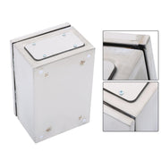 DURAFORCE 12x8x6" Stainless Steel Electrical Enclosure NEMA 4X Junction Box Wall-Mounted