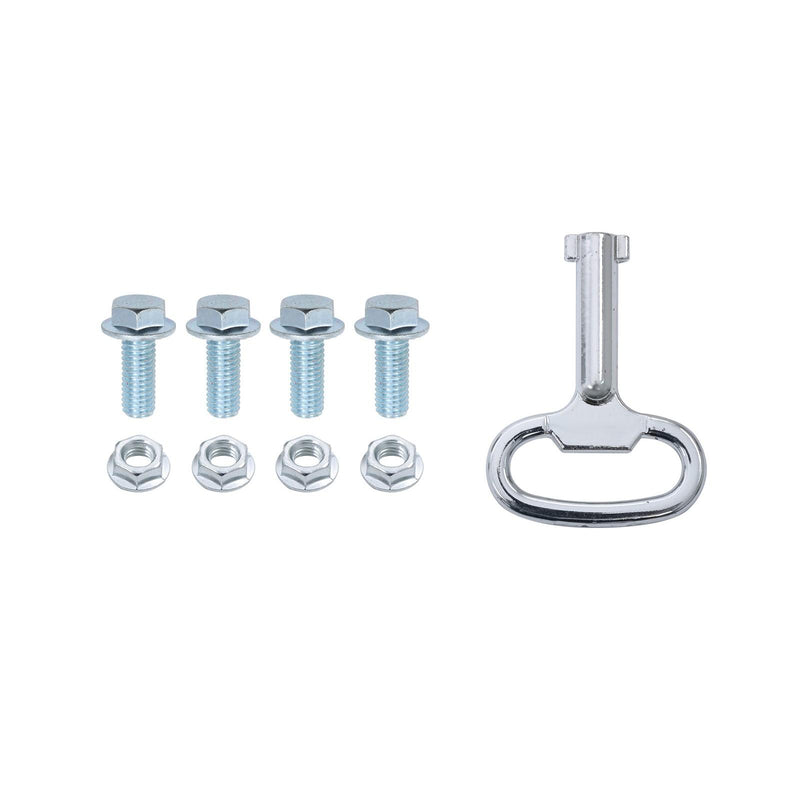 DURAFORCE 12x8x6" Stainless Steel Electrical Enclosure NEMA 4X Junction Box Wall-Mounted