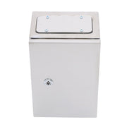 DURAFORCE 12x8x6" Stainless Steel Electrical Enclosure NEMA 4X Junction Box Wall-Mounted