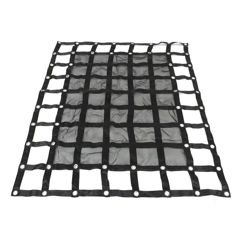 DURAFORCE 4.75' x 6' FT w/Cam Buckles & S-Hooks Heavy Duty Cargo Net For Pickup Trucks
