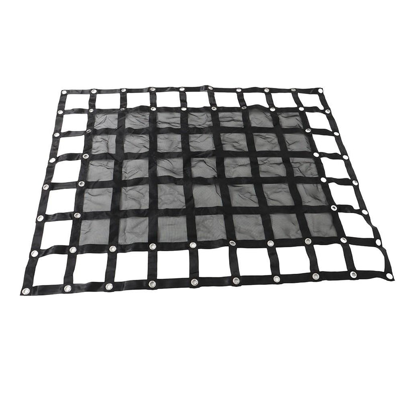 DURAFORCE 4.75' x 6' FT w/Cam Buckles & S-Hooks Heavy Duty Cargo Net For Pickup Trucks