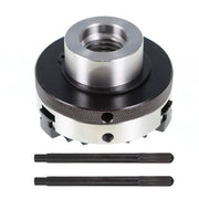 DURAFORCE 3 Inch 3 Jaw Mini Wood Lathe Chuck Self-Centering Lathe Chuck with 1x8TPI Thread