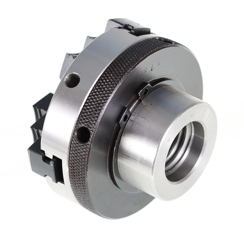 DURAFORCE 3 Inch 3 Jaw Mini Wood Lathe Chuck Self-Centering Lathe Chuck with 1x8TPI Thread