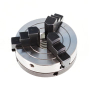 DURAFORCE 3 Inch 3 Jaw Mini Wood Lathe Chuck Self-Centering Lathe Chuck with 1x8TPI Thread