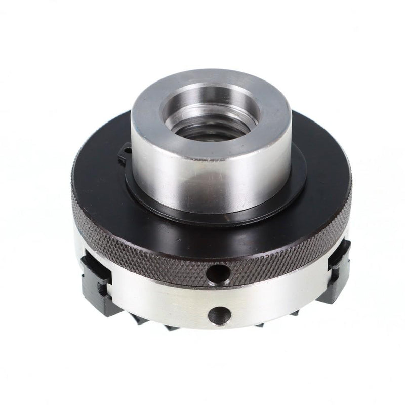 DURAFORCE 3 Inch 3 Jaw Mini Wood Lathe Chuck Self-Centering Lathe Chuck with 1x8TPI Thread