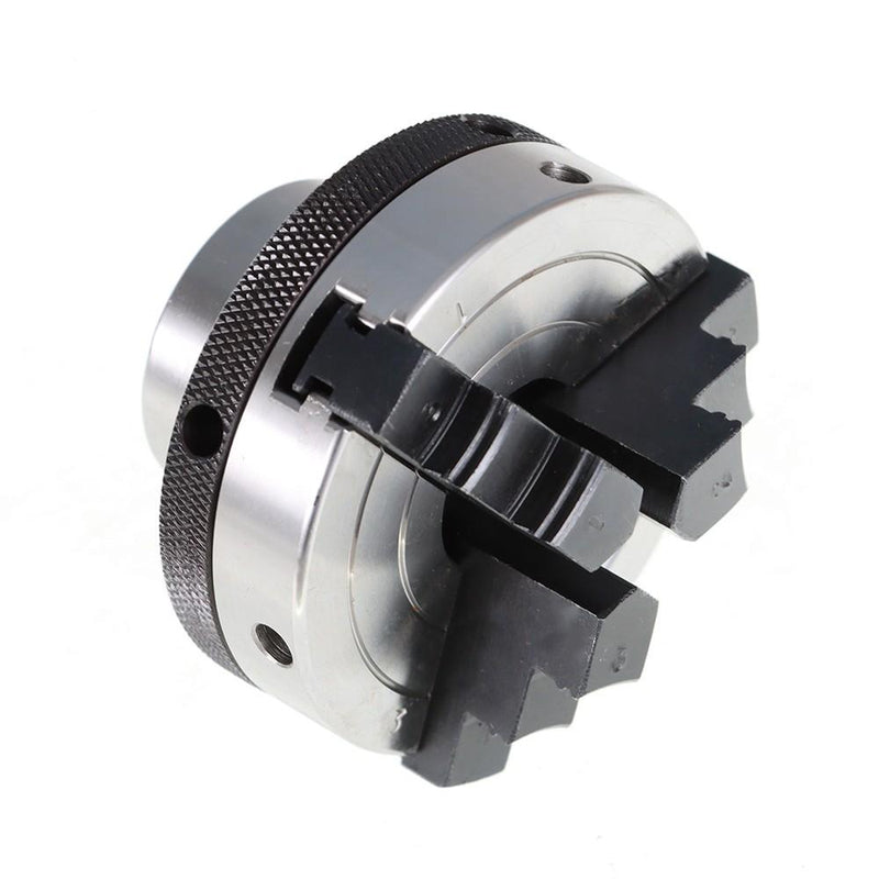 DURAFORCE 3 Inch 3 Jaw Mini Wood Lathe Chuck Self-Centering Lathe Chuck with 1x8TPI Thread