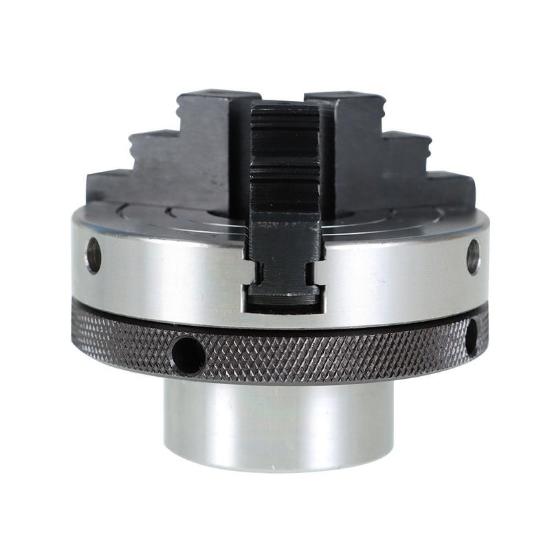DURAFORCE 3 Inch 3 Jaw Mini Wood Lathe Chuck Self-Centering Lathe Chuck with 1x8TPI Thread