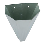 DURAFORCE 4 Pack Medium Chicken Cone Galvanized Steel Poultry Restraining Cone For Birds