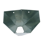 DURAFORCE 4 Pack Medium Chicken Cone Galvanized Steel Poultry Restraining Cone For Birds