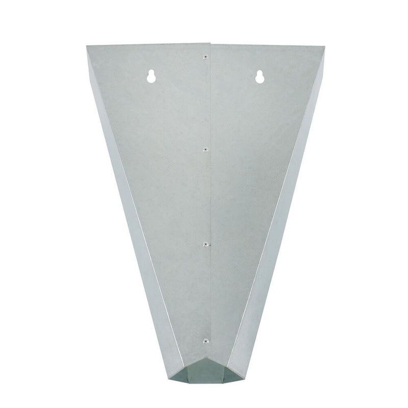 DURAFORCE 4 Pack Medium Chicken Cone Galvanized Steel Poultry Restraining Cone For Birds