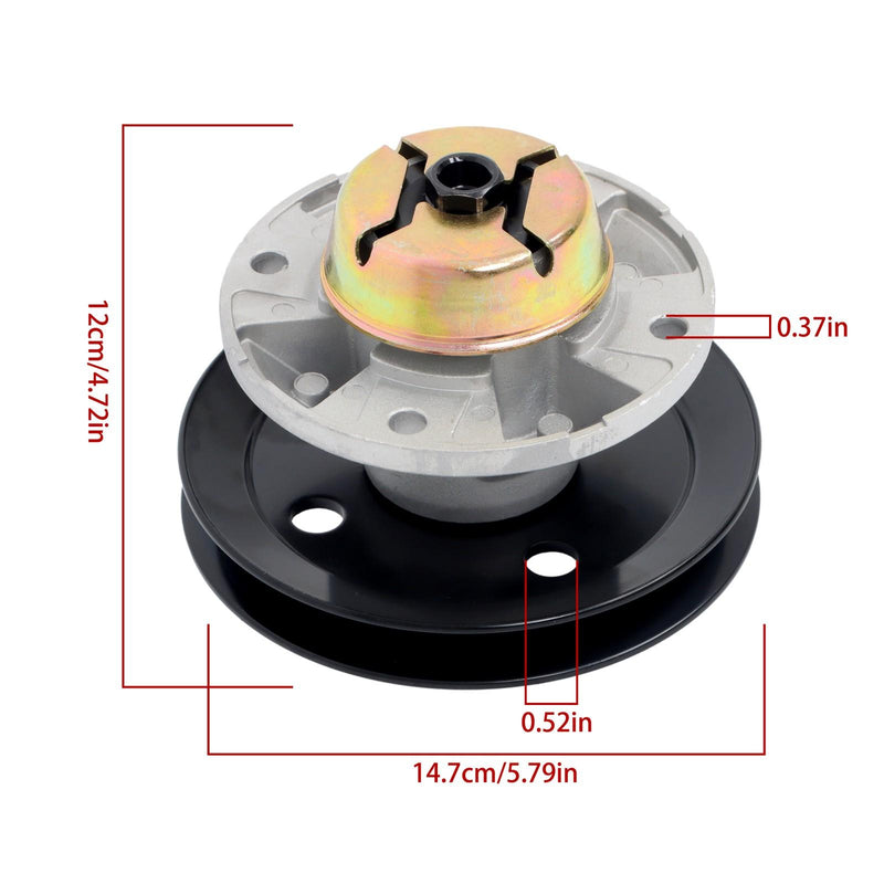 DURAFORCE 3 Spindle Assembly w/Pulley For John Deere AM121229 AM121342 82-333 285-109