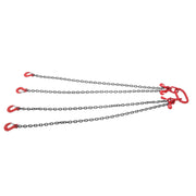 DURAFORCE 11000 lbs 5/16" x 5' Chain Sling 4 Legs G80 Lifting Chain with Grab Hooks