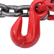 DURAFORCE 11000 lbs 5/16" x 5' Chain Sling 4 Legs G80 Lifting Chain with Grab Hooks