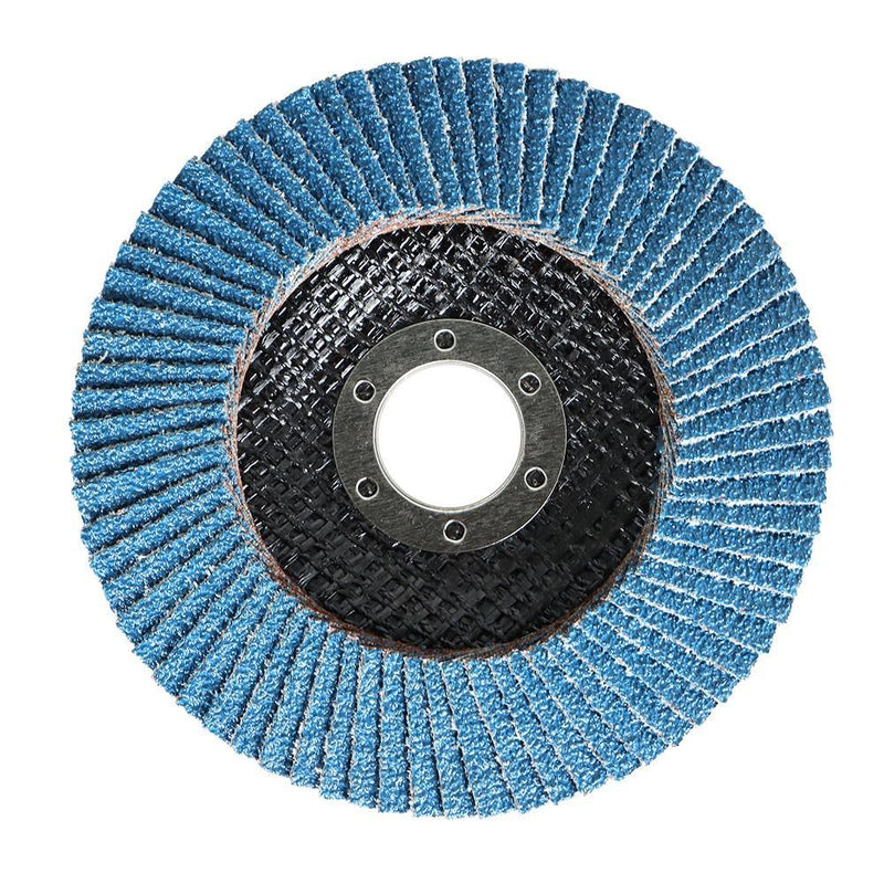 DURAFORCE 100 Piece 4.5Inch 60 Grit T29 Flap Disc Premium Zirconia Sanding Grinding New US