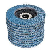 DURAFORCE 100 Piece 4.5Inch 60 Grit T29 Flap Disc Premium Zirconia Sanding Grinding New US