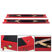 DURAFORCE 2 Pack Saw Horse Portable Folding Legs Sawhorse Heavy Duty 440 Lbs Capacity