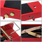 DURAFORCE 2 Pack Saw Horse Portable Folding Legs Sawhorse Heavy Duty 440 Lbs Capacity