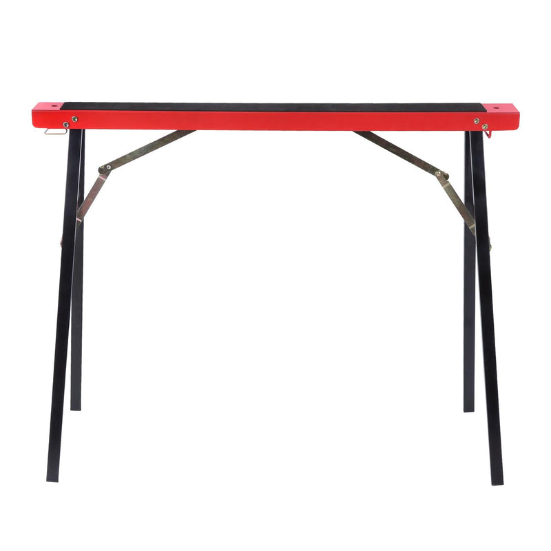 DURAFORCE 2 Pack Heavy Duty Saw Horse Portable Folding Legs Sawhorse 440 lbs Capacity