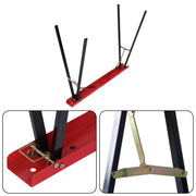 DURAFORCE 2 Pack Heavy Duty Saw Horse Portable Folding Legs Sawhorse 440 lbs Capacity