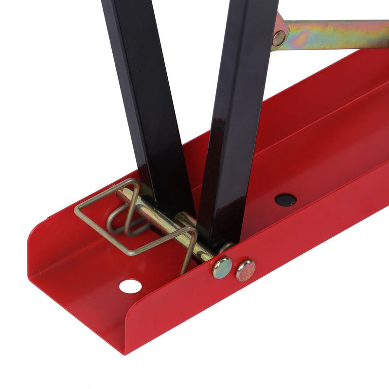 DURAFORCE 2 Pack Heavy Duty Saw Horse Portable Folding Legs Sawhorse 440 lbs Capacity
