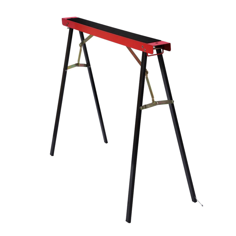 DURAFORCE 2 Pack Heavy Duty Saw Horse Portable Folding Legs Sawhorse 440 lbs Capacity