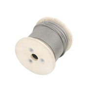 DURAFORCE 3/16" x 250ft Stainless Steel Cable 7x19 Strands T304 Wire Rope 3700 lbs Load