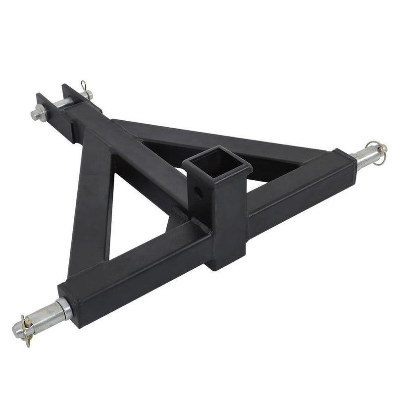 DURAFORCE 3 Point Trailer Hitch Tow Drawbar 2" Adapter Attach For Category 1 Tractor