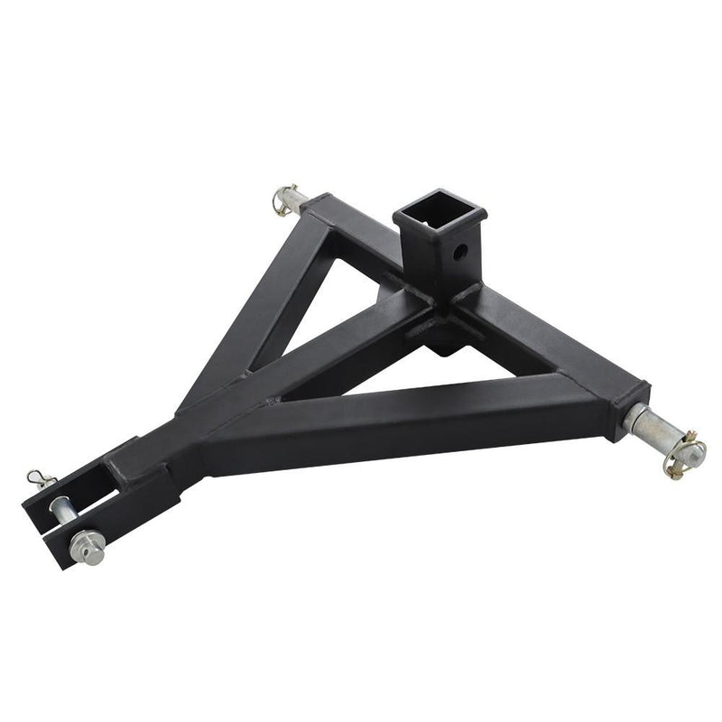 DURAFORCE 3 Point Trailer Hitch Tow Drawbar 2" Adapter Attach For Category 1 Tractor