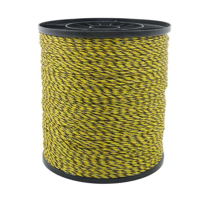 DURAFORCE 1/8 inch 3280Ft Electric Fence Polywire Fencing Rope Line For Horse Livestock