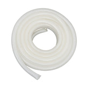 DURAFORCE 50ft Clear High Pressure Hose 1" ID 1-19/64" OD, Braided Flexible PVC