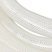 DURAFORCE 50ft Clear High Pressure Hose 1" ID 1-19/64" OD, Braided Flexible PVC