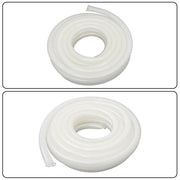 DURAFORCE 50ft Clear High Pressure Hose 1" ID 1-19/64" OD, Braided Flexible PVC