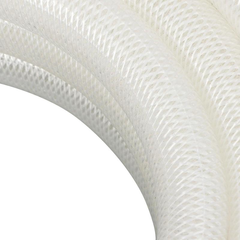 DURAFORCE 50ft Clear High Pressure Hose 1" ID 1-19/64" OD, Braided Flexible PVC