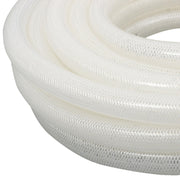 DURAFORCE 50ft Clear High Pressure Hose 1" ID 1-19/64" OD, Braided Flexible PVC
