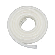 DURAFORCE 50ft Clear High Pressure Hose 1" ID 1-19/64" OD, Braided Flexible PVC