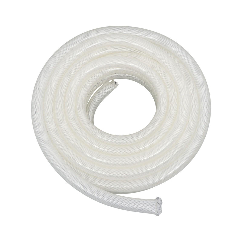 DURAFORCE 50ft Clear High Pressure Hose 1" ID 1-19/64" OD, Braided Flexible PVC