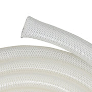 DURAFORCE 50ft Clear High Pressure Hose 1" ID 1-19/64" OD, Braided Flexible PVC