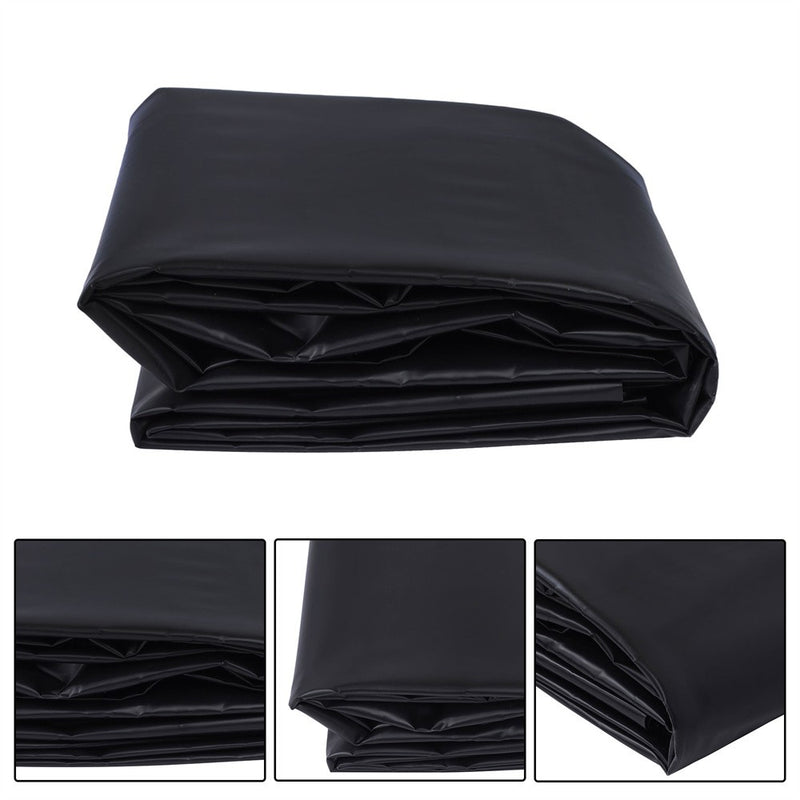 DURAFORCE 13X20 FT HDPE Pond Liners 20 Mil UV Resistant Preformed Fish Liner Easy Cutting
