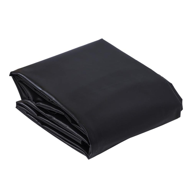 DURAFORCE 13X20 FT HDPE Pond Liners 20 Mil UV Resistant Preformed Fish Liner Easy Cutting