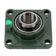 DURAFORCE 10pcs Self-Aligning UCF206-20 Pillow Block Bearing 4-Bolt 1-1/4" Bore Solid Base