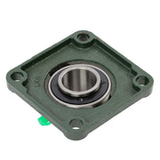DURAFORCE 10pcs Self-Aligning UCF206-20 Pillow Block Bearing 4-Bolt 1-1/4" Bore Solid Base