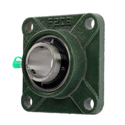 DURAFORCE 10pcs Self-Aligning UCF206-20 Pillow Block Bearing 4-Bolt 1-1/4" Bore Solid Base