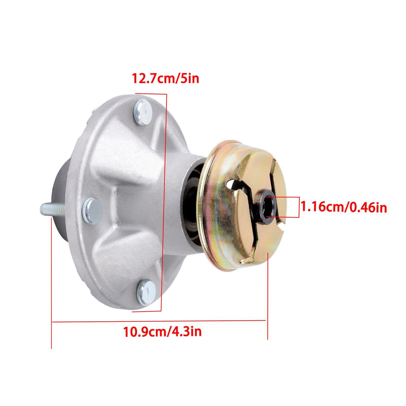 DURAFORCE 3x Zero Turn Mower Deck Spindle For John Deere AM124498 AM131680 AM135349 GX255