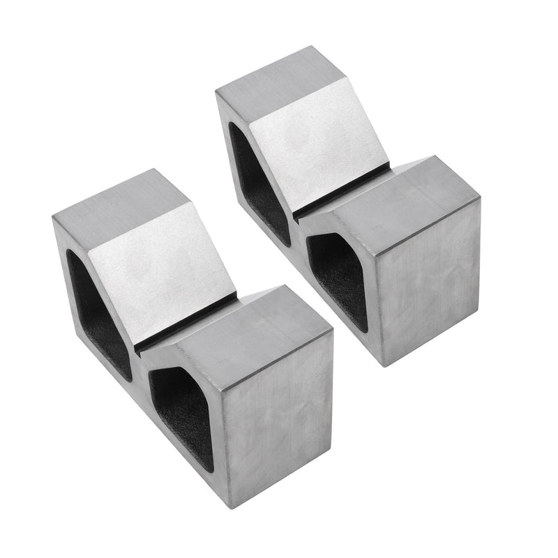 DURAFORCE Rectangular 1 Pair 6'' x 2-1/2'' x 3-1/2'' 90 Degree Cast Iron V-Blocks