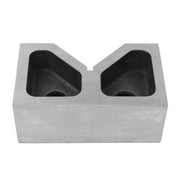 DURAFORCE Rectangular 1 Pair 6'' x 2-1/2'' x 3-1/2'' 90 Degree Cast Iron V-Blocks