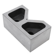 DURAFORCE Rectangular 1 Pair 6'' x 2-1/2'' x 3-1/2'' 90 Degree Cast Iron V-Blocks