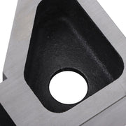 DURAFORCE Rectangular 1 Pair 6'' x 2-1/2'' x 3-1/2'' 90 Degree Cast Iron V-Blocks