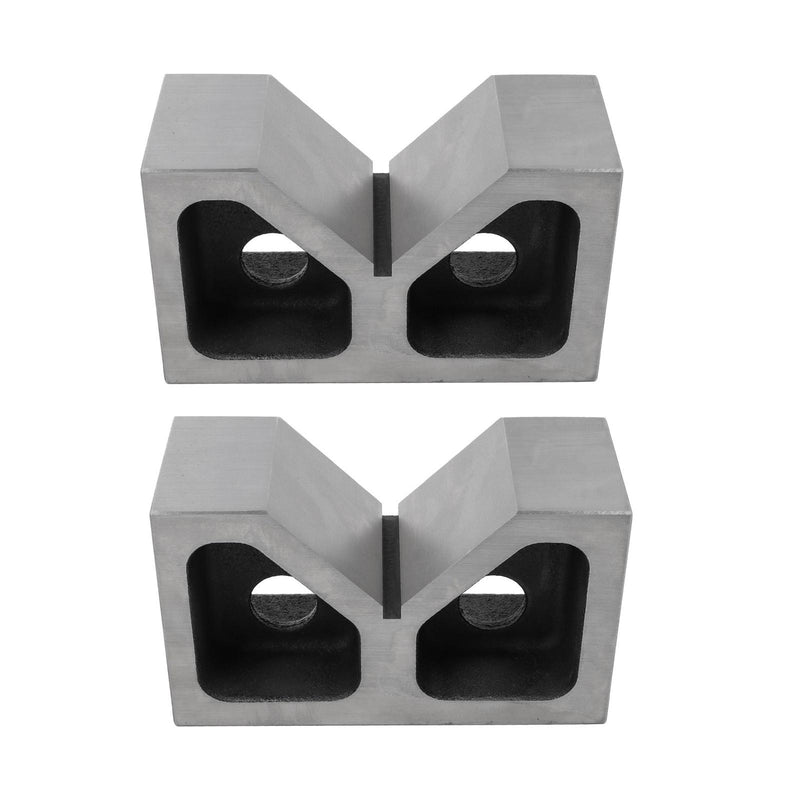 DURAFORCE Rectangular 1 Pair 6'' x 2-1/2'' x 3-1/2'' 90 Degree Cast Iron V-Blocks