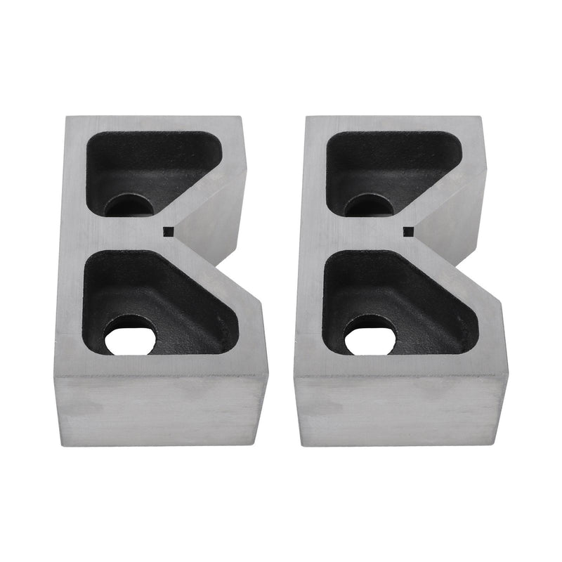 DURAFORCE Rectangular 1 Pair 6'' x 2-1/2'' x 3-1/2'' 90 Degree Cast Iron V-Blocks